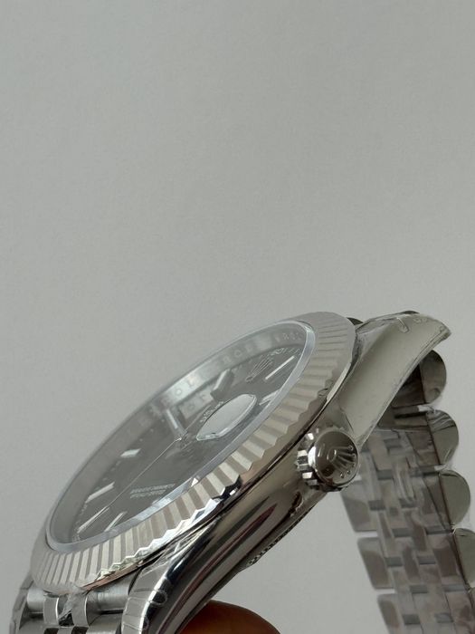 годинник Rolex Datejust 41 green