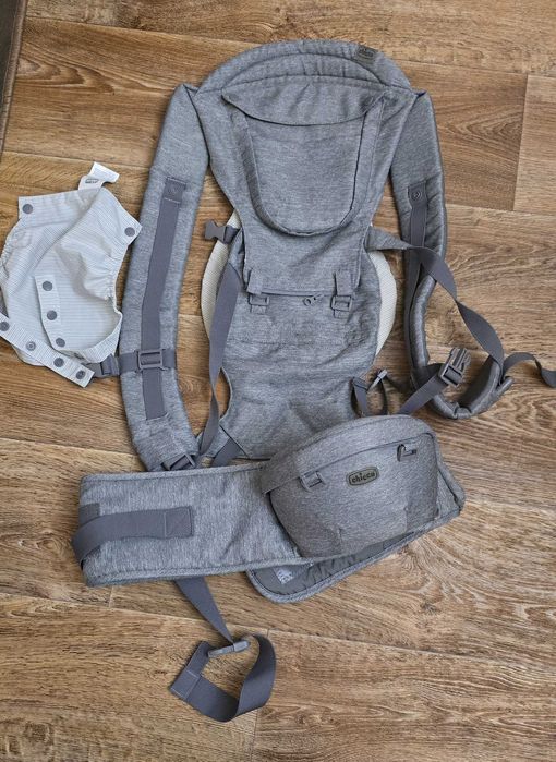 Chicco Сумка нагрудная Hip Seat кенгуру 3 в 1 новый, переноска до 15кг