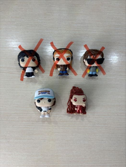 Фігурки «Дивні дива» «Stranger Things» кіндер