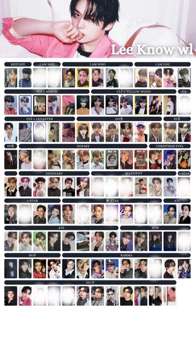 photocard bangchan wtt