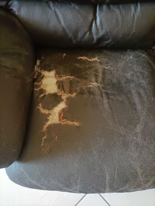 Sofás Imitação de Pele