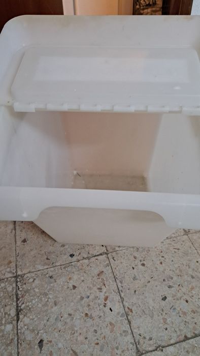 Caixa grande de arrumação uso versátil
