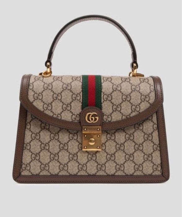 Сумка Gucci Canvas Ophidia series Brown