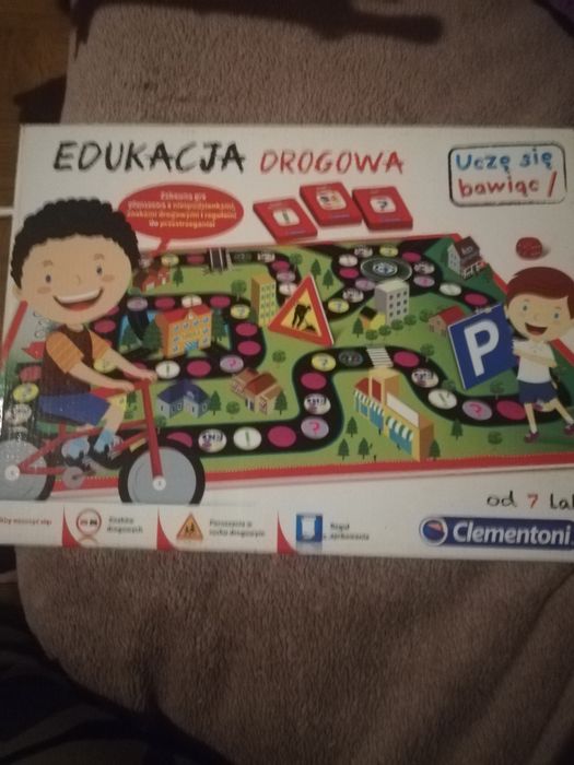 Gra planszowa. Edukacja drogowa