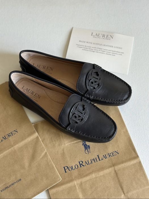 Продам нові шкіряні оригінальні лофери Ralph Louren