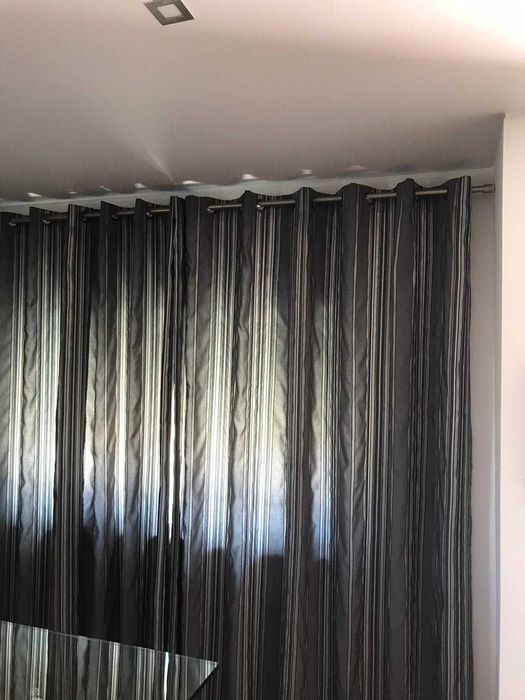 Cortinas / Cortinado luxo 4 partes com varão