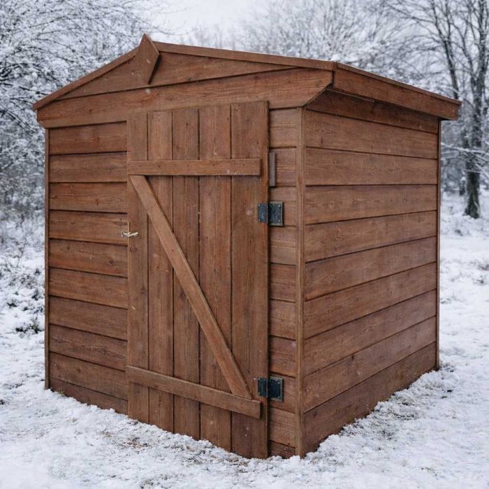 Drewniana altana góralska z meblami Altanka Wiata Ławostół Zadaszenie+