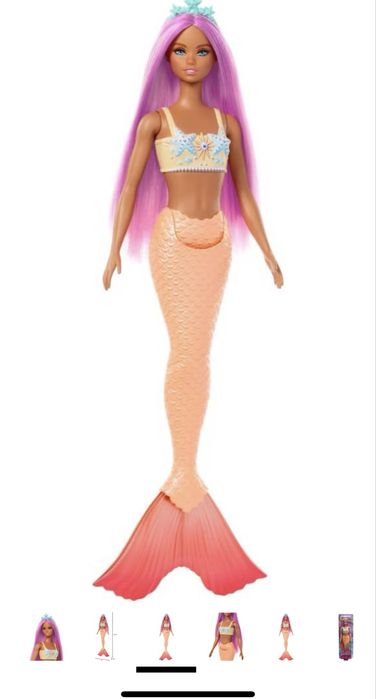 Barbie Mermaid Doll with Pink Fantasy Hair