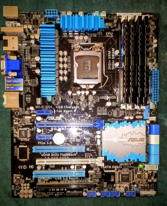 ASUS P8Z77-V Motherboard + 16 GB G.Skill RAM64751427084930120