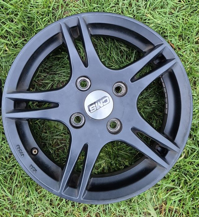 Czarne alufelgi CMS 14 ' 4x108 Peugeot Citroën Ford Opel