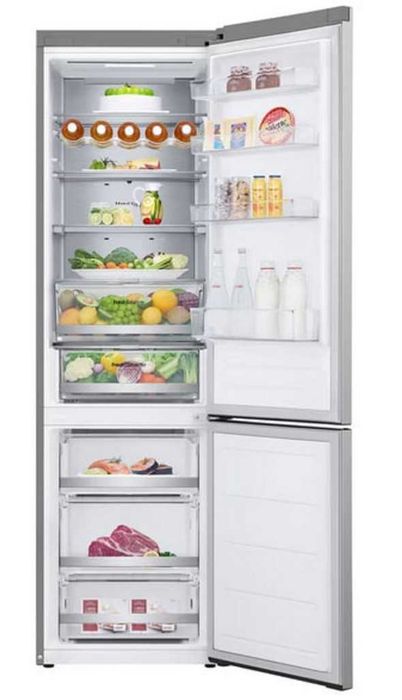24 miesiace gwarancji Lodówka LG GBV7270CPY 203cm Srebrny Total No Frost DoorCooling+™