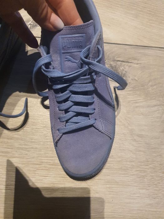 Adidasy sneakersy zamszowe skórzane Puma r.37