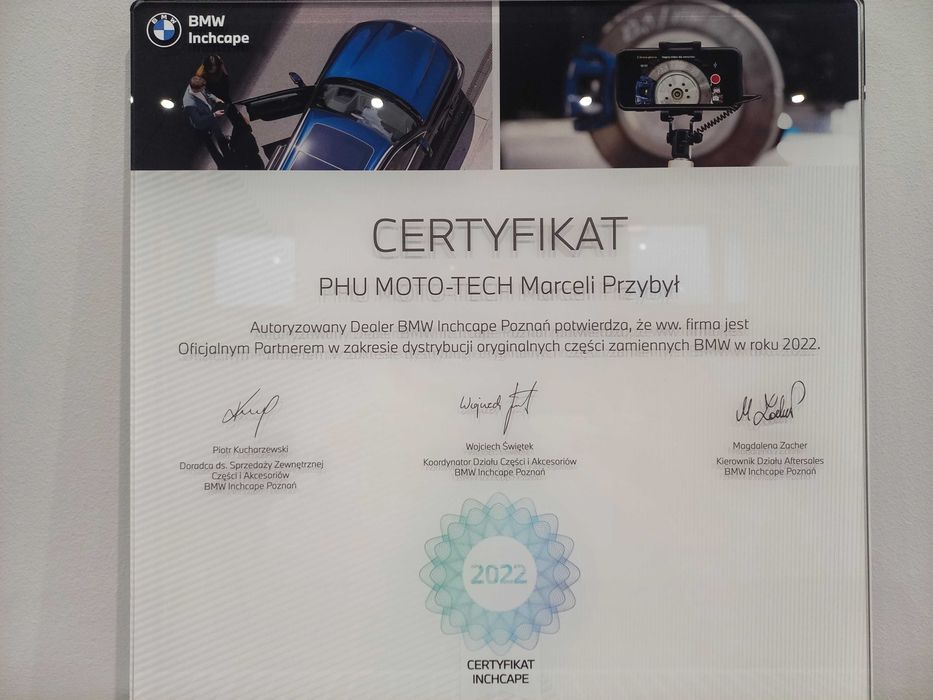 Silnik BMW N57D30C M50D M550D Nowy Wał OE BMW 18 m-cy Gwarancja
