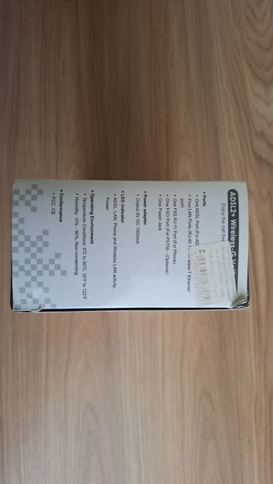 Router ADSL2+ Wireless VoIP