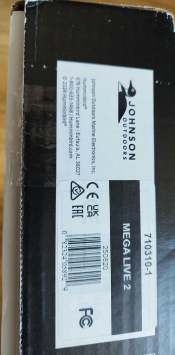 Echosonda Humminbird mega live 2 nowy