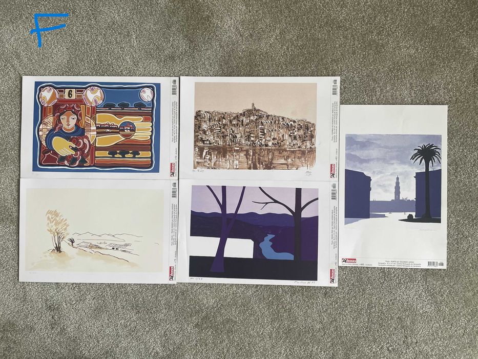 Screen-printed artworks | Galeria d'Arte 24 Horas Collection