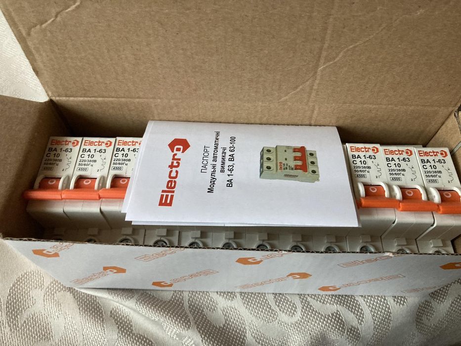 Модульні автоматичні вимикачі