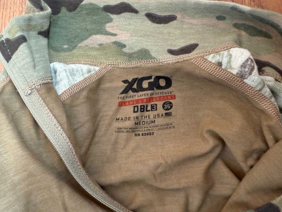 Бойова сорочка XGO DBL MultiCam CombatShirt Medium (No Flaming) (нова)