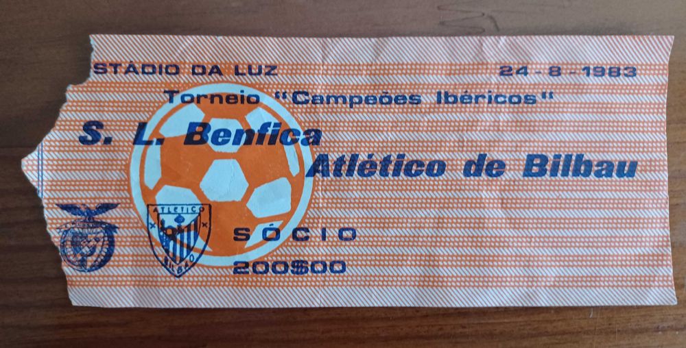 Bilhete de Futebol