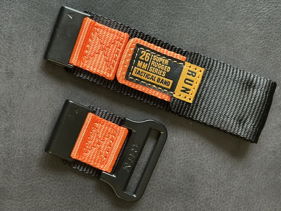 Тактический нейлоновый ремешок RUN для Garmin