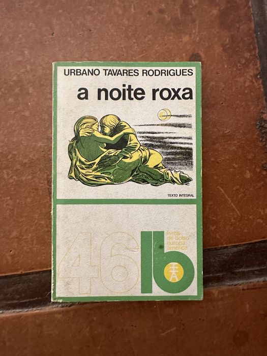 Livro de Urbano Tavares Rodrigues - a noite roxa