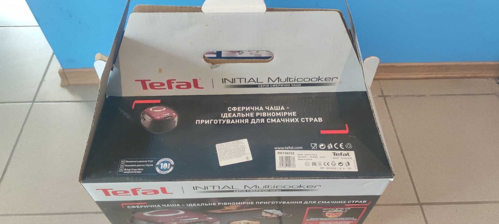 Мультиварка TEFAL Spherical Bowl RK740532
