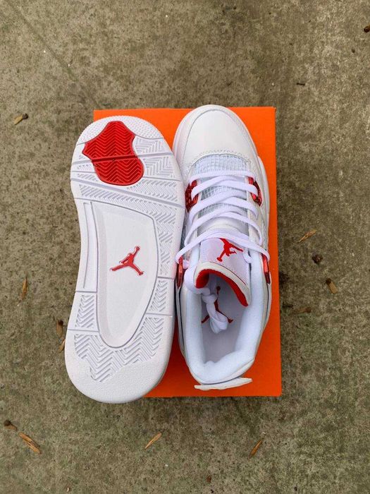 Nike Air Jordan 4 metallic red damskie meskie buty trampki 36 - 45