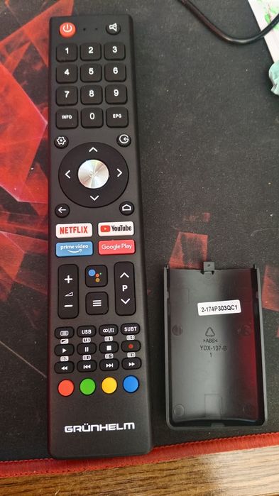 Універсальний пульт для телевізора grunhelm,bravis,aiwa