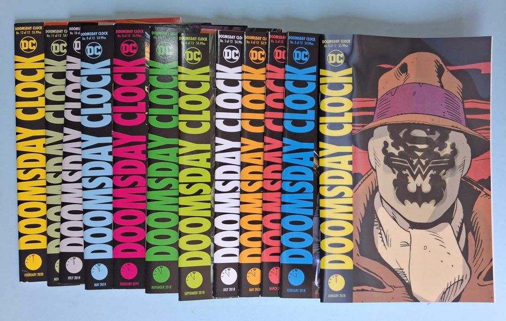 WATCHMEN : DOOMSDAY CLOCK Nº 1 a 12 Completa DC Comics