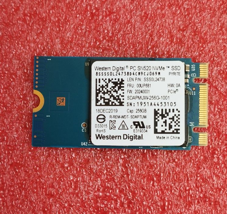 ssd m2 nvme 256 - купити комплектуючі для ПК - Ціна на OLX.ua