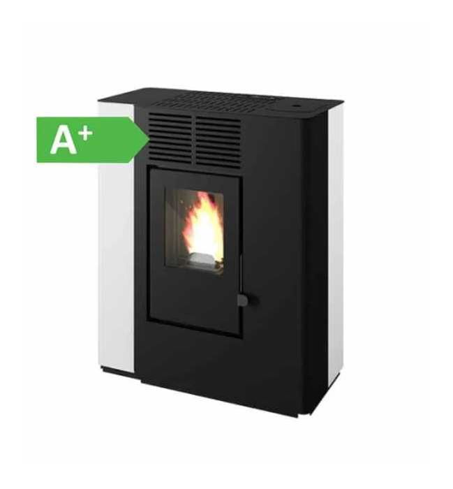 Piec na pellet EvaCalor Nella 9 kW DGP Premium biały