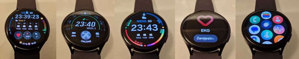 Smartwatch SAMSUNG Galaxy Watch 6 SM-R945F 44mm LTE Czarny GWARANCJA!