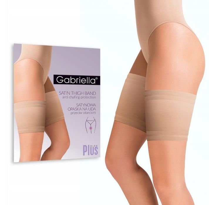Opaska Na Uda Gabriella Przeciw Otarciom Beige 3/4