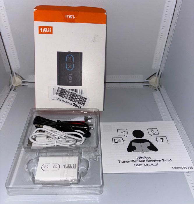 1Mii ML300 przenośny Bluetooth 5.2 odbiornik nadajnik