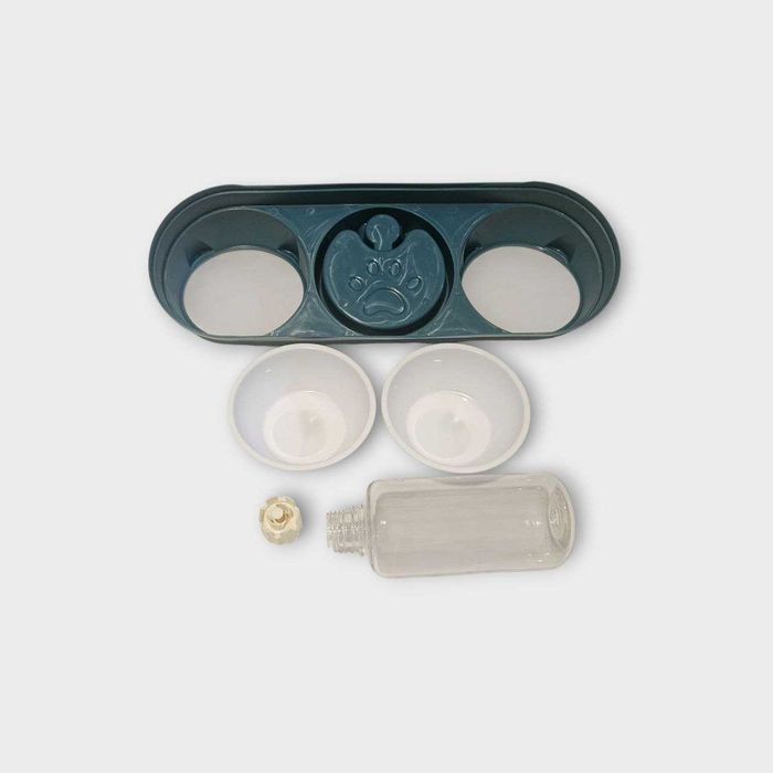 Годівниця-поїлка для кота подвійна