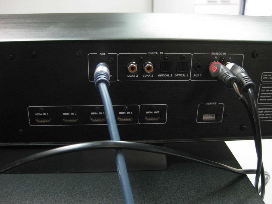 Soundbar  subwoofer Teufel Cinebar 52 certyfikat THX stan BDB