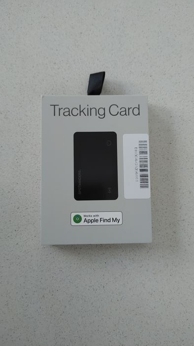 Tracking card Spotminders