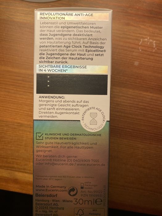 Eucerin filler serum z kwasem hialuronowym