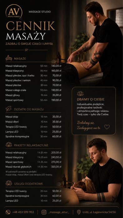 MASAŻ Mistrz masażu