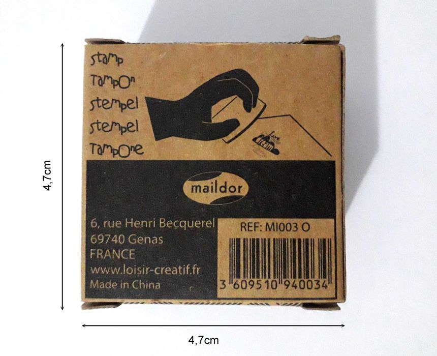 Carimbo Maildor "Live your dream" para manualidades