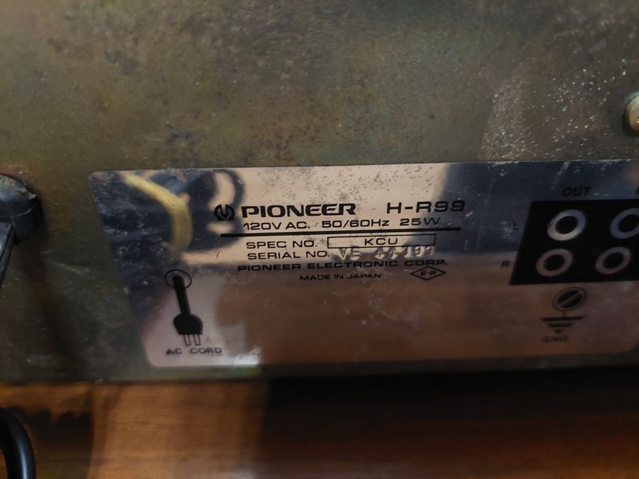 Magnetofon 8 ścieżkowy Pioneer H R99