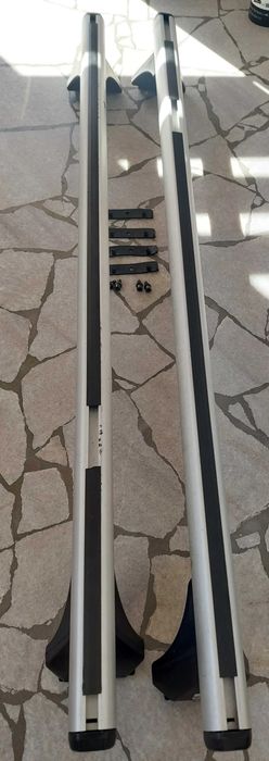 Bagażnik Dachowy Belki CRUZ 116 cm | Komplet z kluczami | Punkty Fabryczne