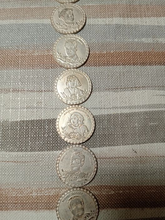 Moedas grandes figuras portuguesas