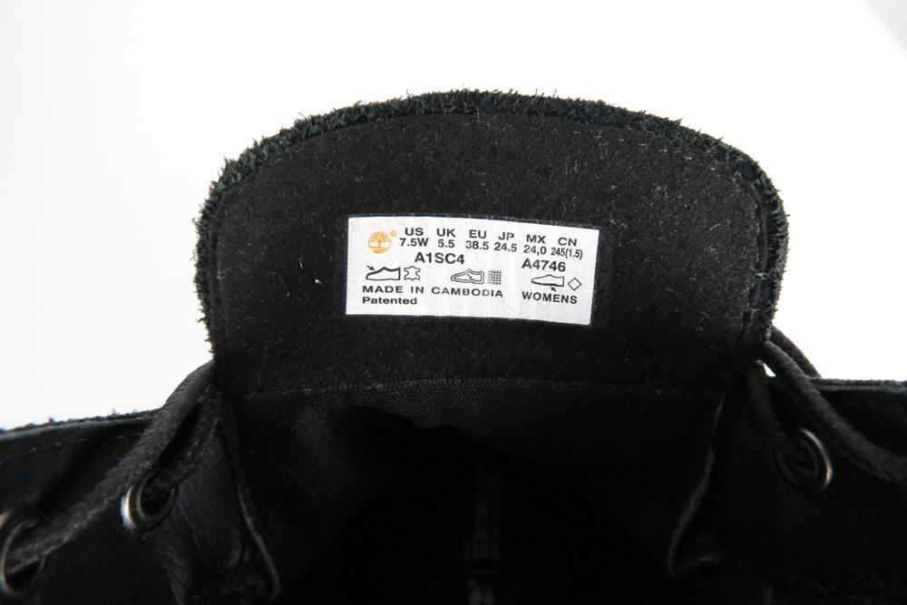 Timberland trapery Premium 6 Inch Boot skóra  r 38.5
