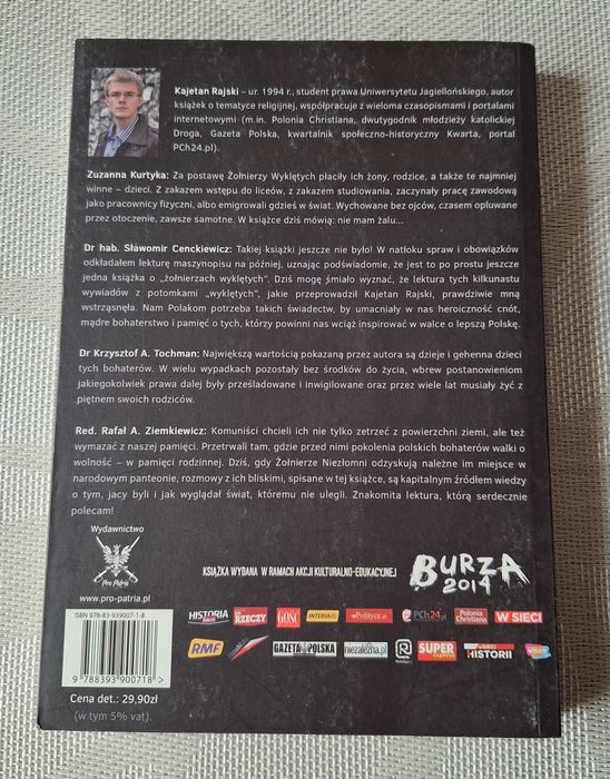 Książka " Wilczęta"  Kajetan Rajski