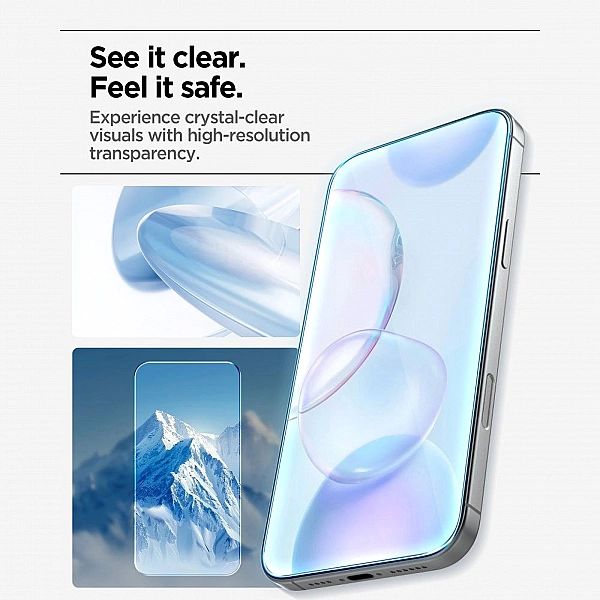 Szkło Hartowane Spigen Alm Glas.tr Slim 3-Pack Iphone 17 Pro Clear