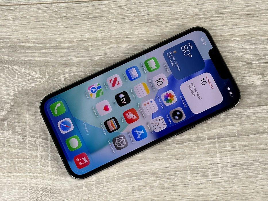Apple iPhone 13 Pro - 256GB - Graphite Neverlock ІДЕАЛ 100% АКУМ №493