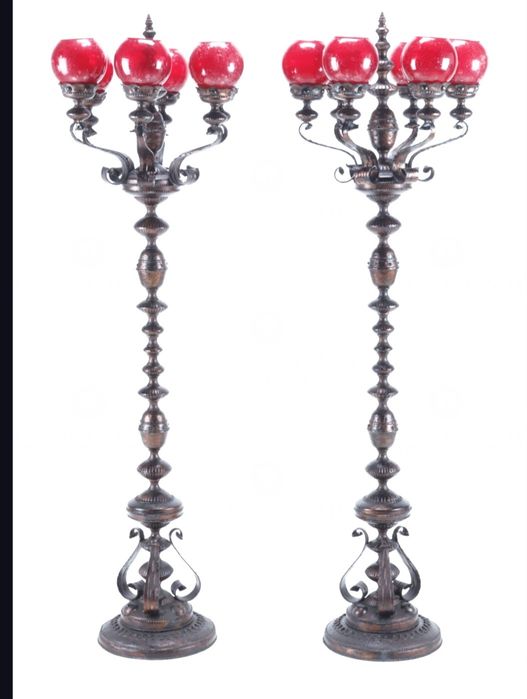 Par de candeeiros italianos