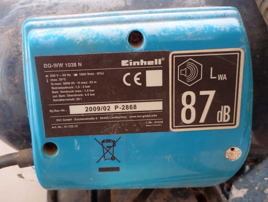 Bomba de balão Einhell