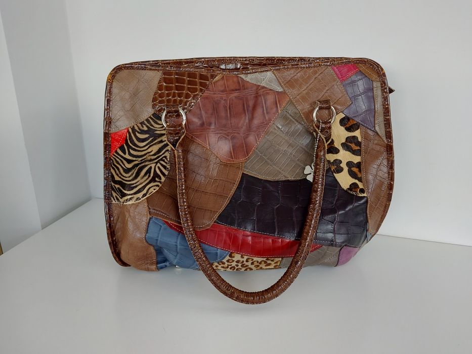 Torebka skórzana Doca duża